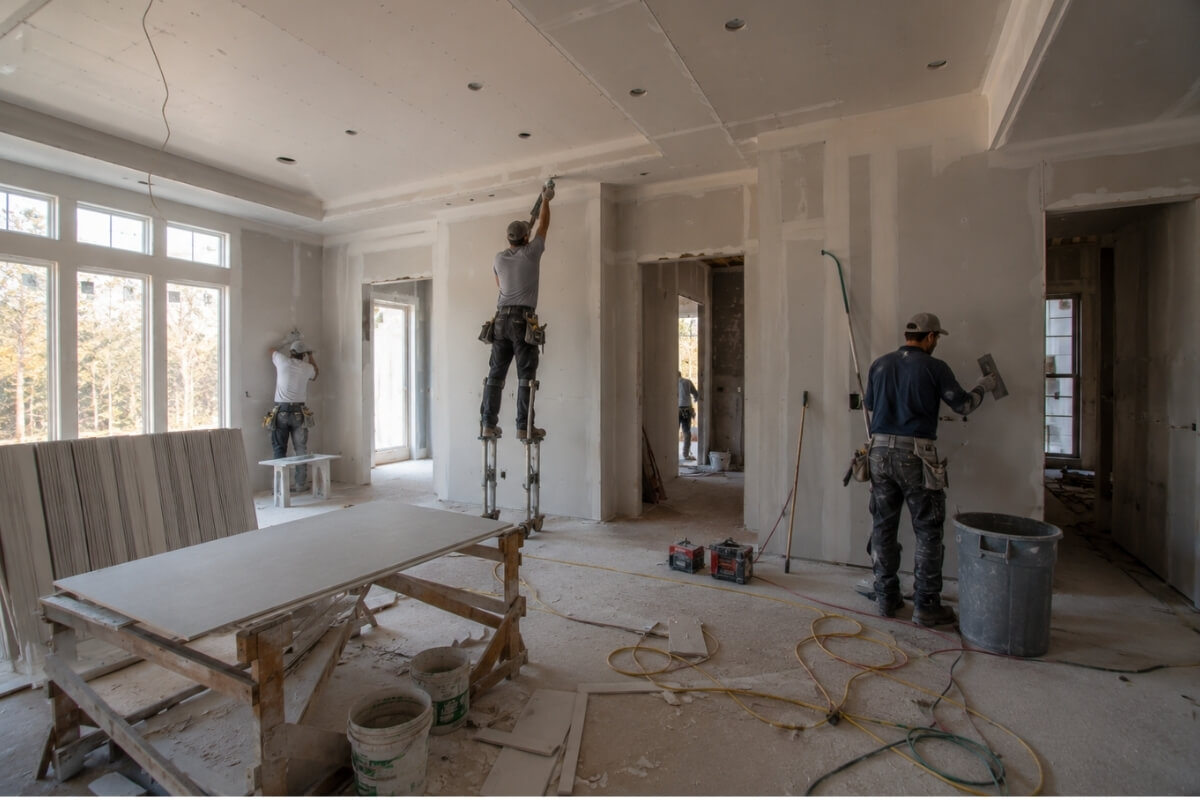 Completed luxury home renovation by Empire Homes and Renovations in the Greater Toronto Area