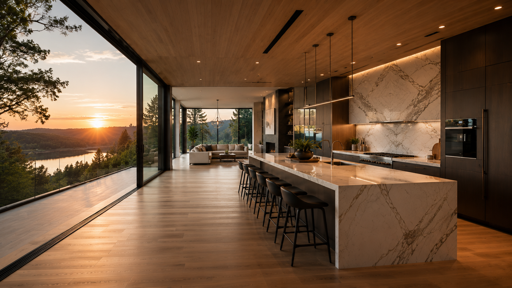 Modern kitchen renovation project