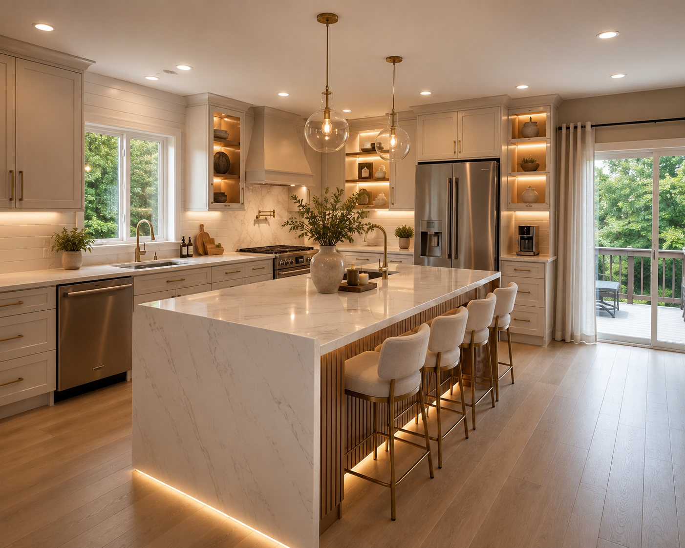 Kitchen after renovation