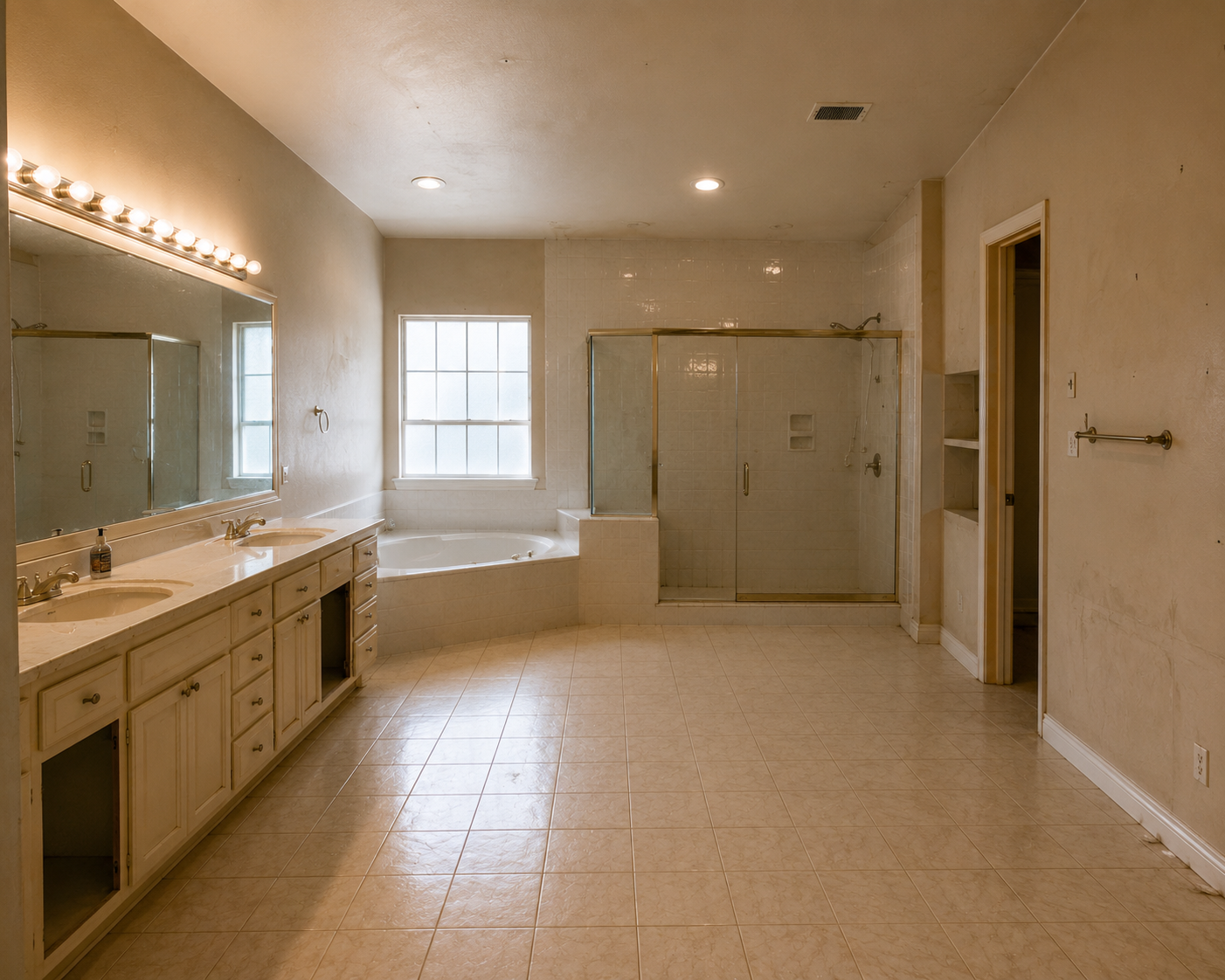 Bathroom before renovation